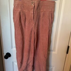 Anthropologie Dusty Rose Trousers